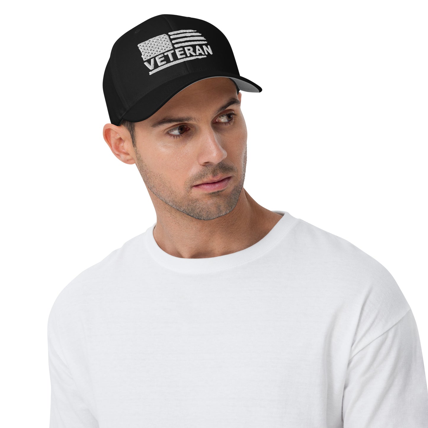 Veteran FlexFit embroidered hat