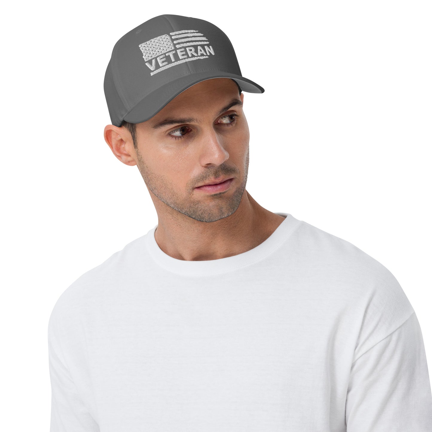 Veteran FlexFit embroidered hat