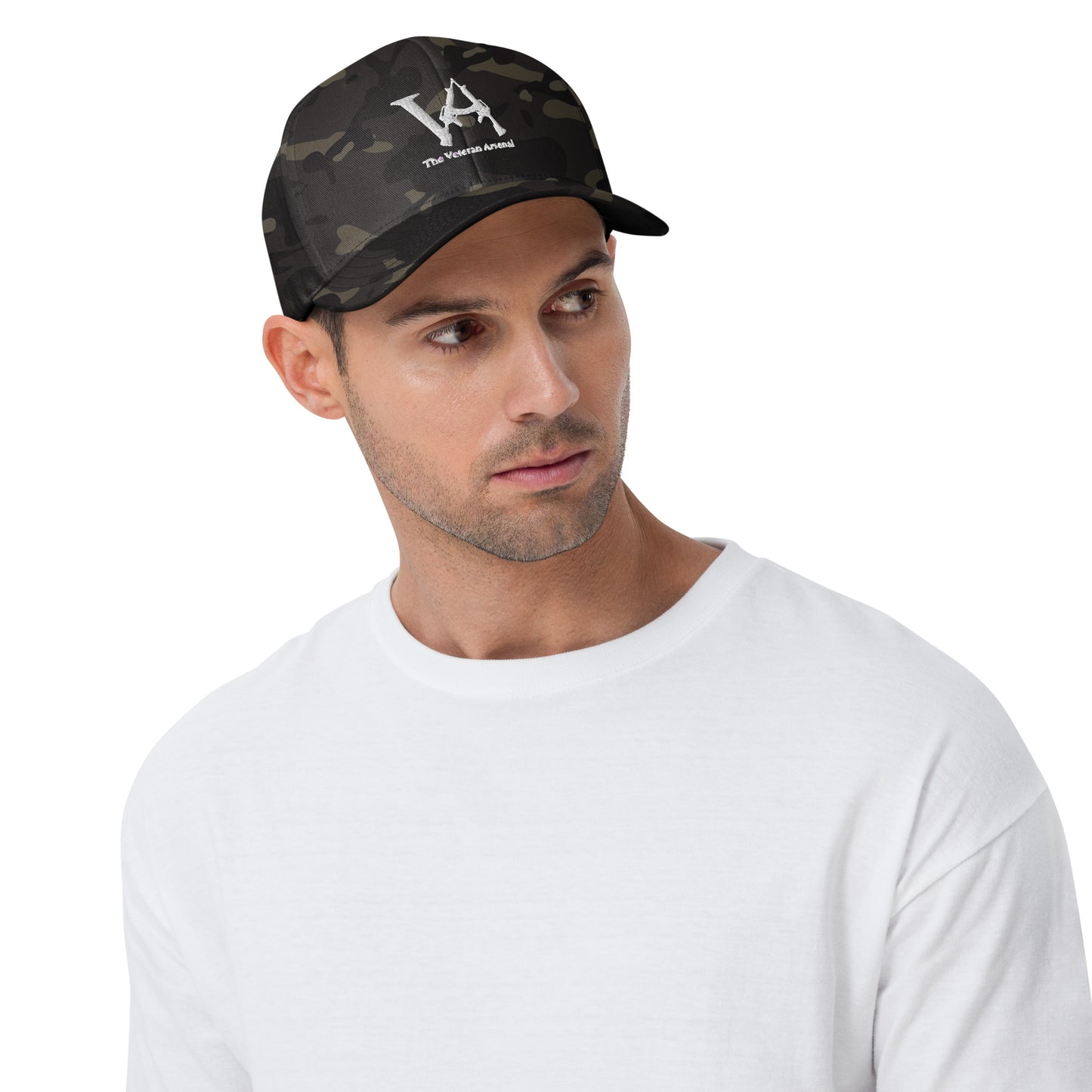 The Veteran Arsenal Logo Flex Fit embroidered Hat