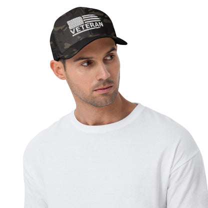 Veteran FlexFit embroidered hat