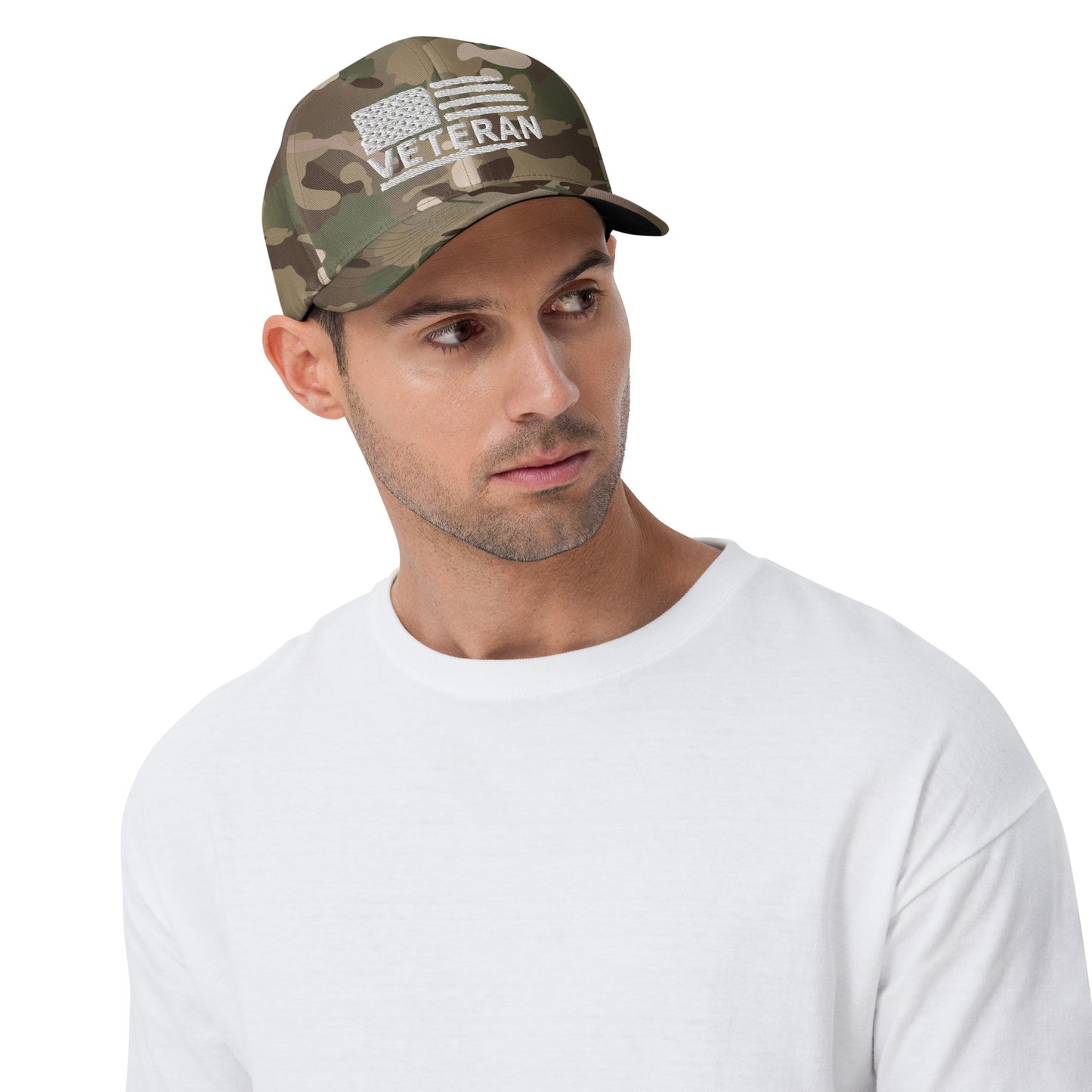 Veteran FlexFit embroidered hat