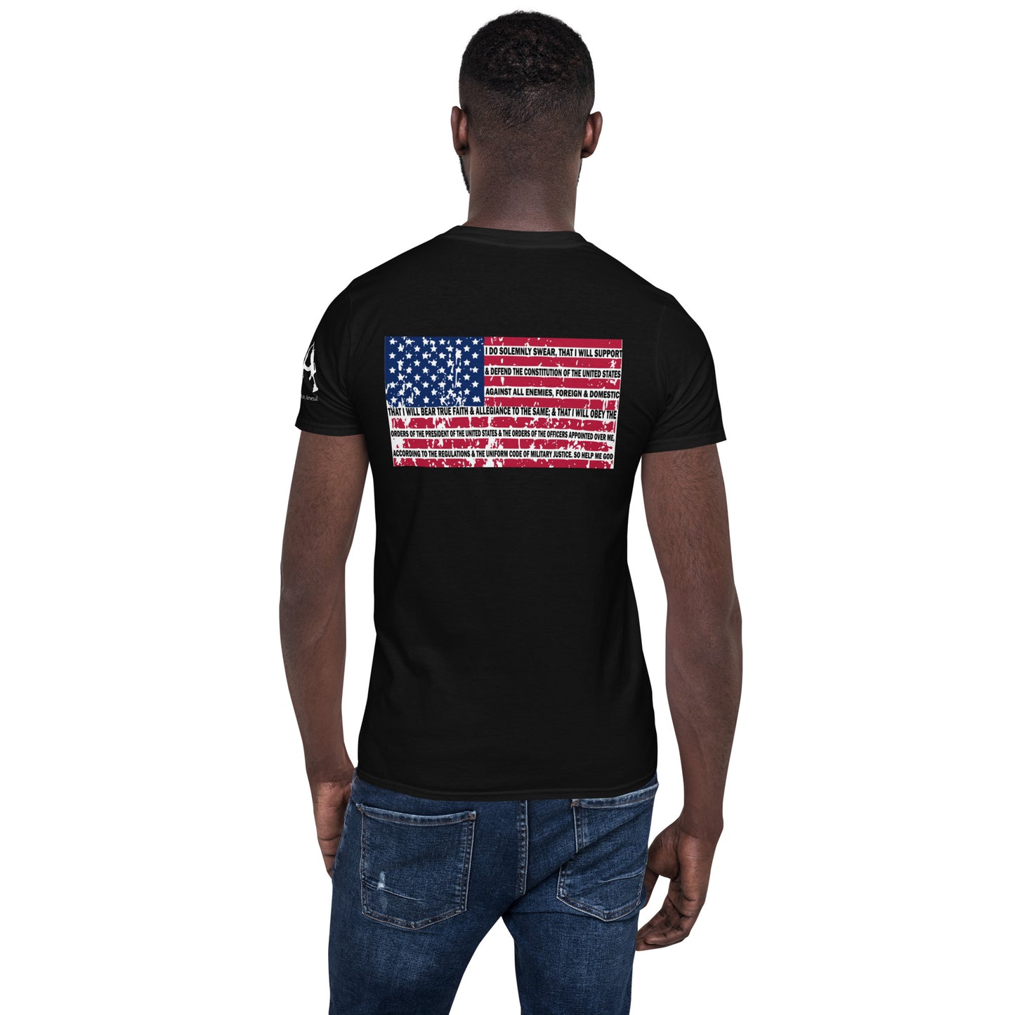 Navy Veteran Oath unisex tshirt