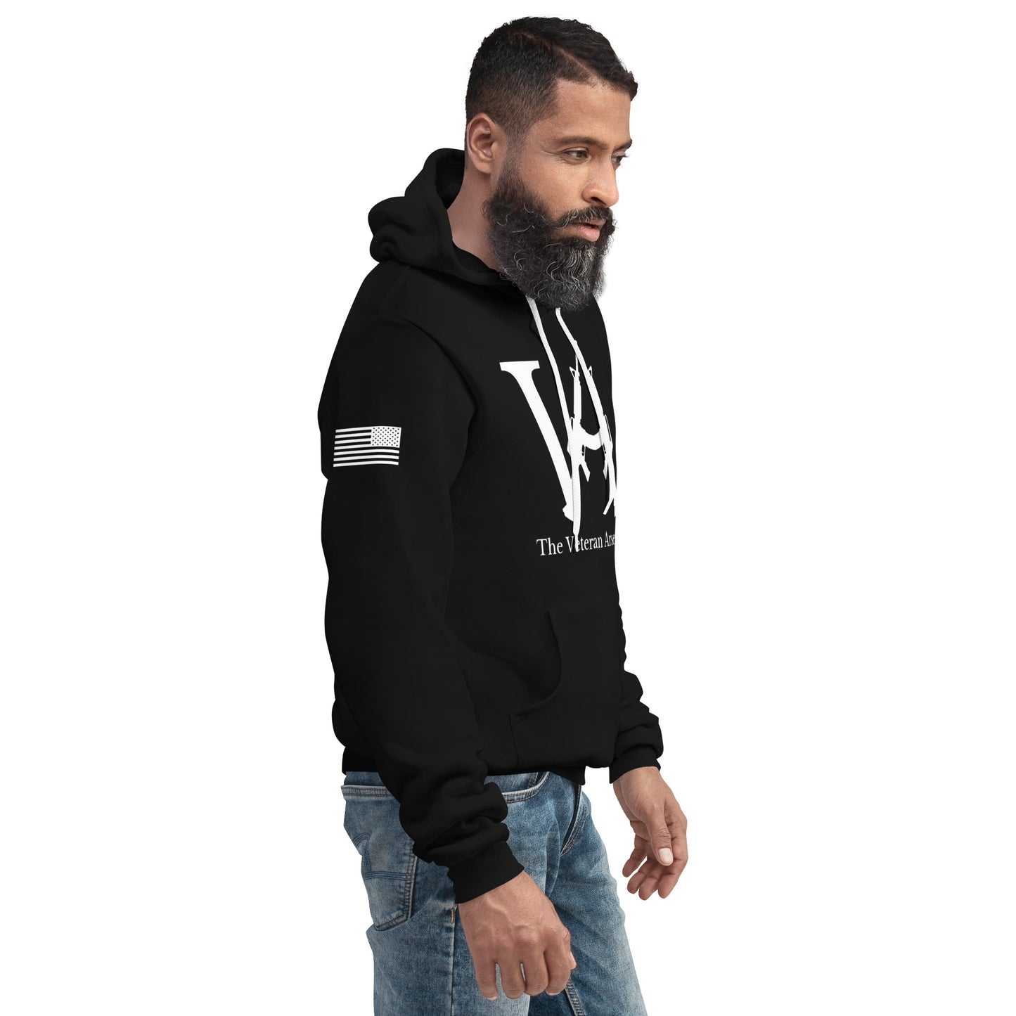 The Veteran Arsenal White Logo Unisex hoodie