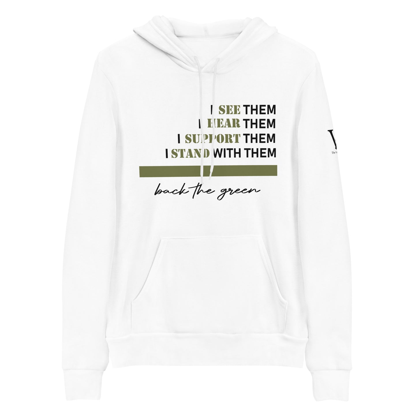 Back the Green hoodie