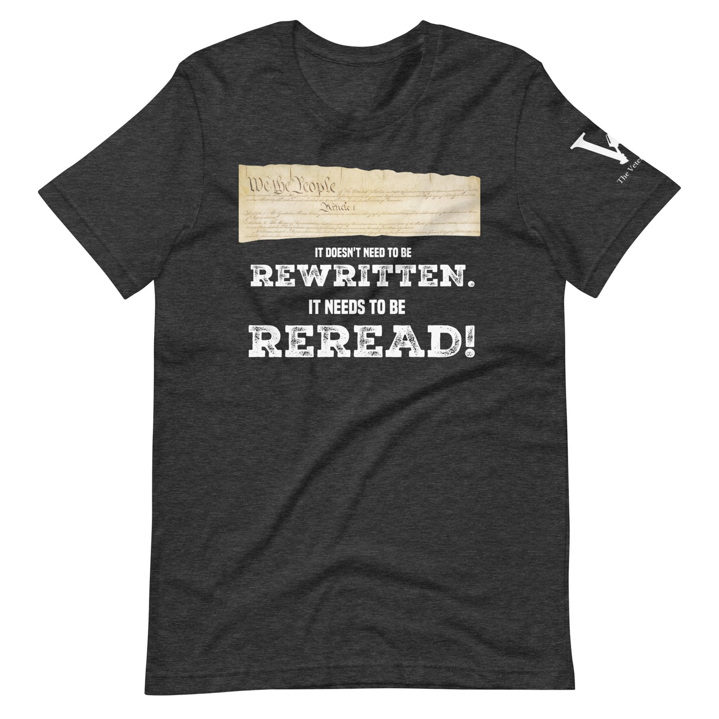 Reread the Constitution Unisex t-shirt