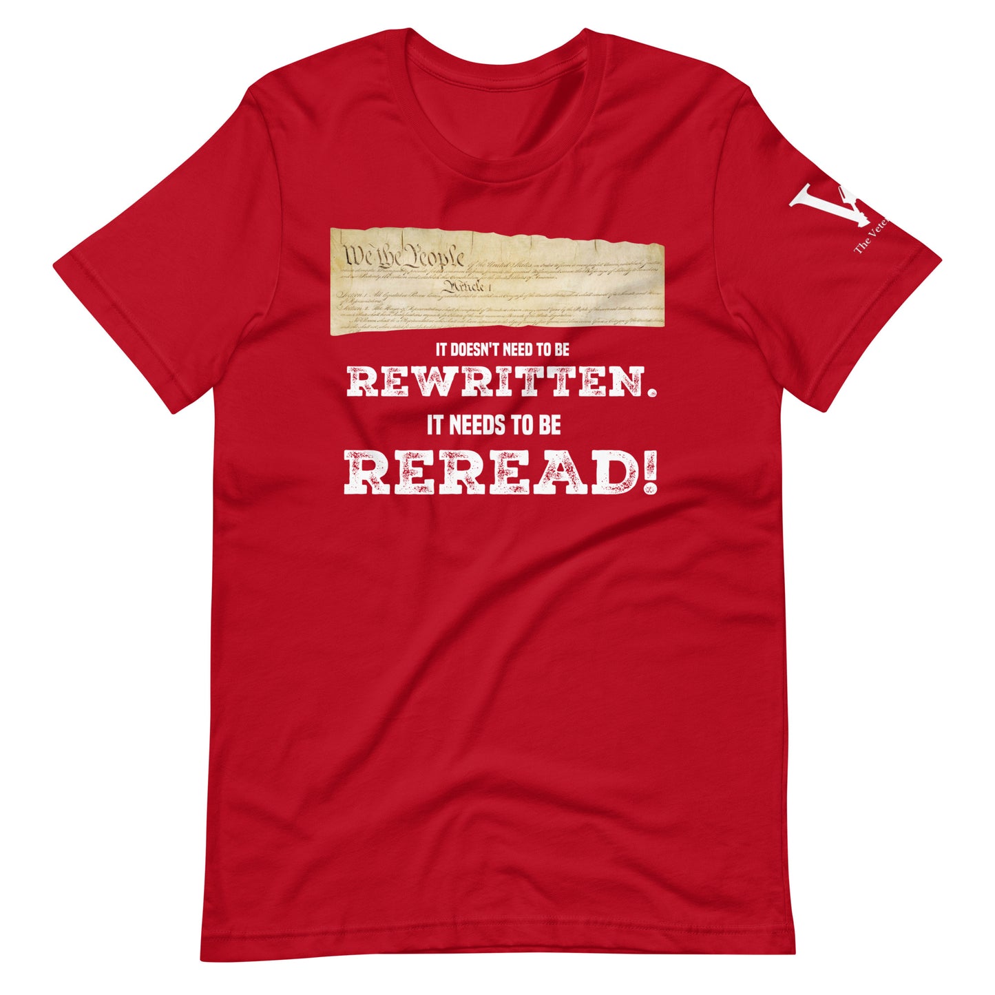 Reread the Constitution Unisex t-shirt