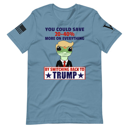 Save with Trump unisex t-shirt